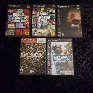 Set of Playstation 2 Games